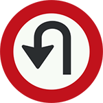 u-turn sign