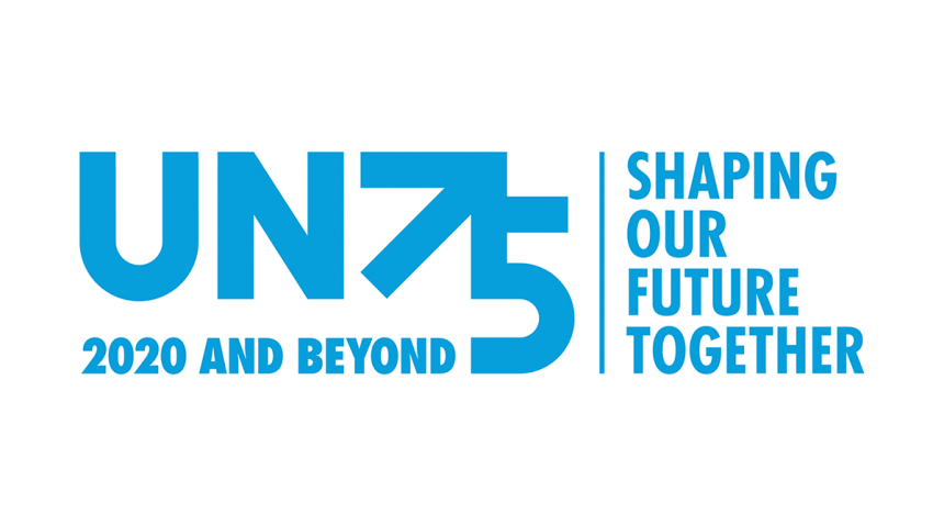 UN75 logo