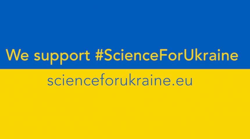We support ScienceForUkraine
