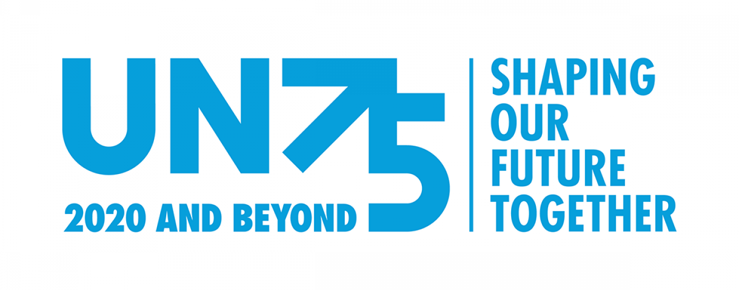 UN75 logo