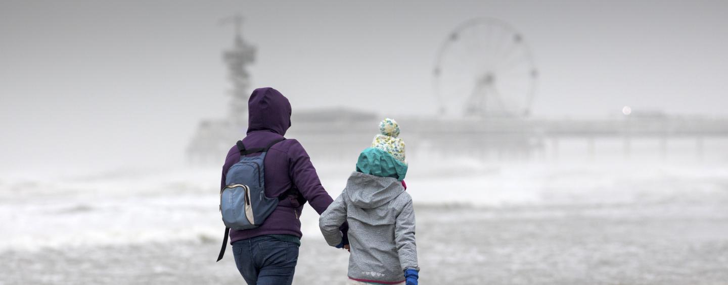 Dutch weather Scheveningen Storm