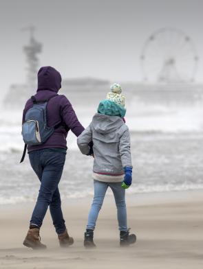 Dutch weather Scheveningen Storm